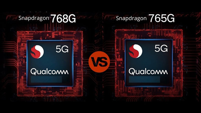 Snapdragon 768G cung cấp tốc độ xung nhịp cao hơn tiền nhiệm  /// Ảnh chụp màn hình
